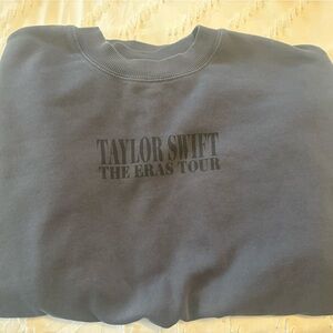 Taylor Swift Eras Tour Merch: Blue Sweatshirt